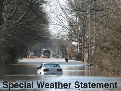 Special Weather Statement - Heavy Rains