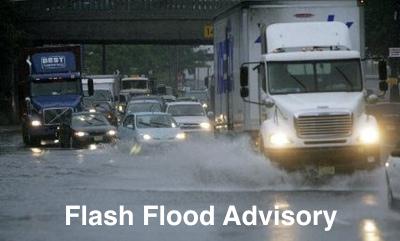 Flash Flood Advisory Issued Until 7:30 p.m.