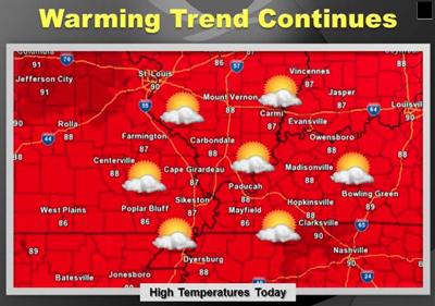 Weather for Monday, July 21, 2014