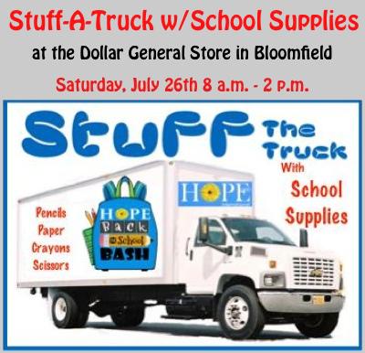 Please Help Stuff-A-Truck Full of School Supplies!
