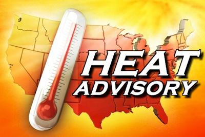 Heat Advisory Issued by National Weather Service