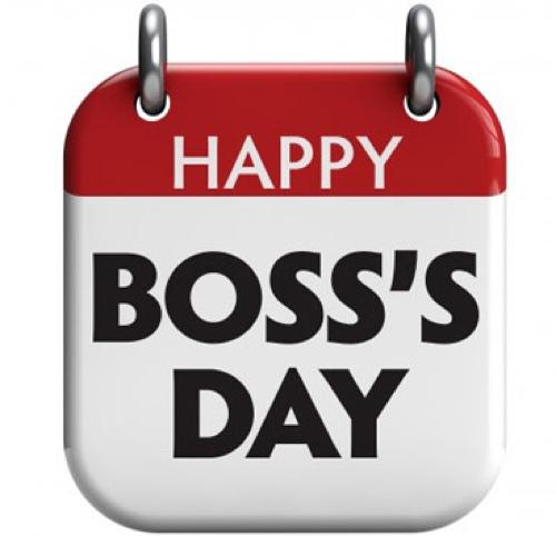 Today is National Boss's Day!