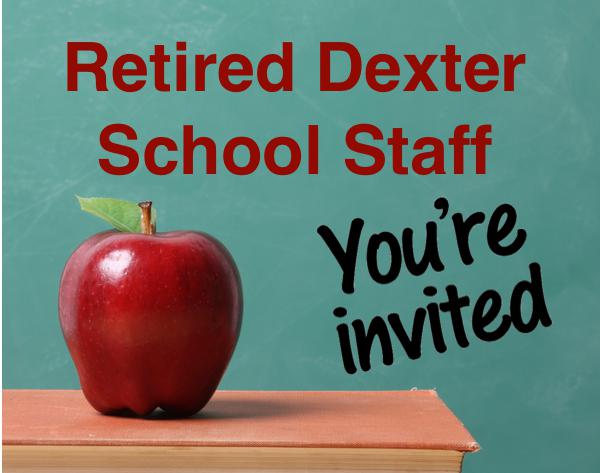 Retired Dexter School Staff Invited to Luncheon