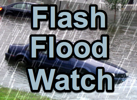 Flash Flood Watch Up to 8 Additional Inches of Rain