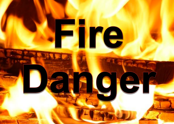 National Weather Service Has Issued a Weather Statement - Fire Danger!