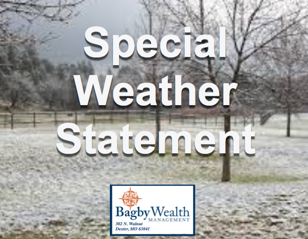 Special Weather Statement - Light Snow Possible Today