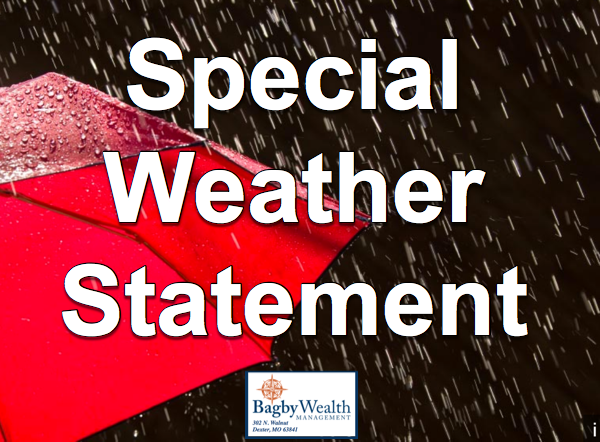 Special Weather Statement Issued