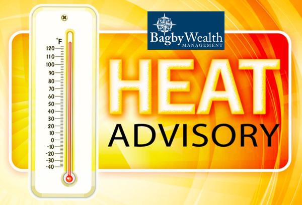 Heat Advisory Issued from Noon - 8 pm Wednesday