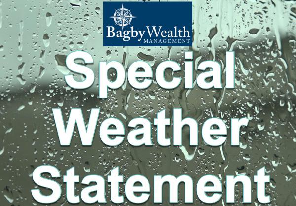 Special Weather Statement Issued Until 6 p.m. Sunday