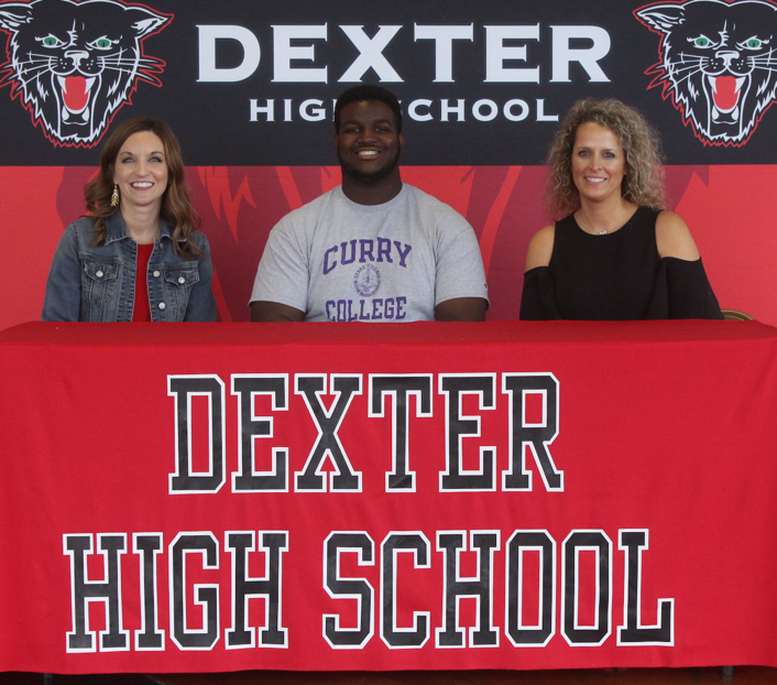 Andreus Garrett Academic Signing with Curry College - Milton Mass