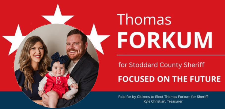 Thomas Forkum Announces Candidacy for Stoddard County Sheriff