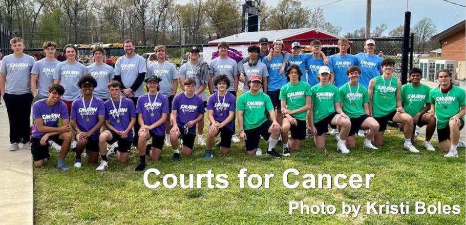 6th Annual Courts for Cancer Raise Money, Make Donations
