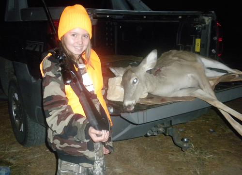Sitze Gets Her First Deer During Youth Hunt
