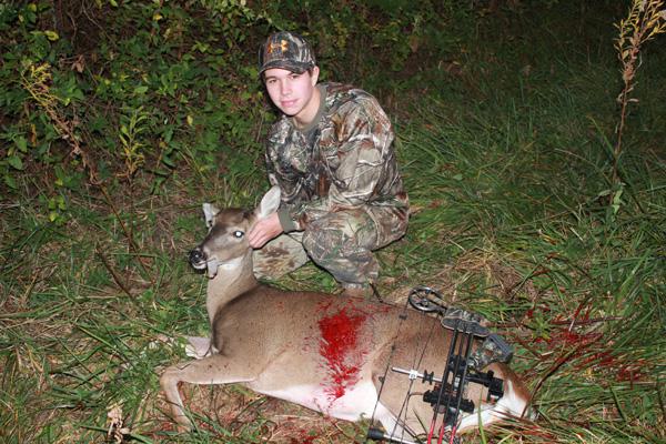 Putnam Kills His First Deer With Bow