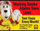 It's Fire Prevention Week - Check Your Smoke Detector