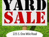 Mega Yard Sale on Friday and Saturday in Dexter (Click for details)
