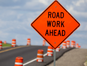 NB I-55 in New Madrid County Reduced for Roadside Work