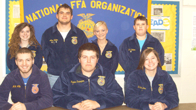 FFA Compete At District Contest