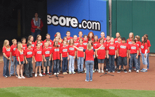 Songmakers Sing At Busch Stadium