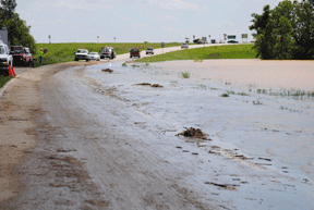 I-155 Bridge Open; Roadways Still Closed