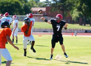 'Cats Return To Gridiron In Contact Camp