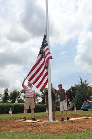Terry Woods Memorial Erected At HTCC