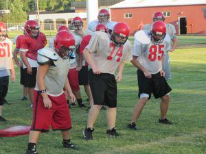Football Bearcats Prepare for Fall Fun
