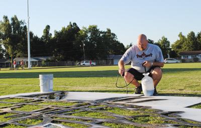 Bearcat Field Receives Spirited Artwork