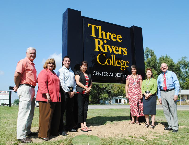 Three Rivers Center Boasts New Sign