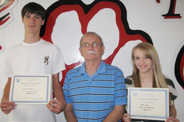 Bell City Seniors Elks Students Of Month