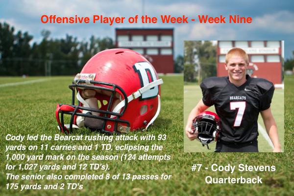 SMT Players Of The Week - Week Nine