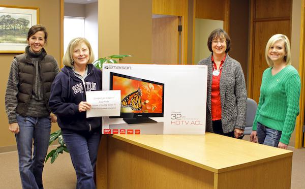 Kinder Wins TV From County Wide Insurance