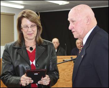 City Honors Taylor; Appoints 5 To Boards