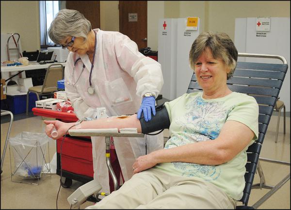 Blood Drive Held Saturday