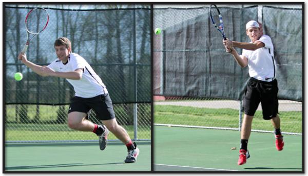 Miller, Ward To Represent DHS At State Tennis