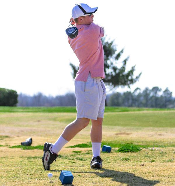 Stevens Competes At State Golf