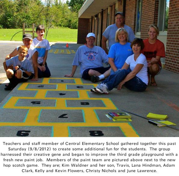 Central 3rd Grade Playground Facelift