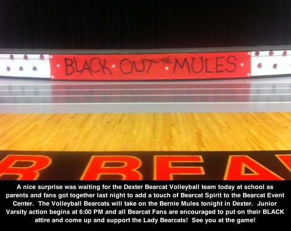 REMINDER:  Black Out