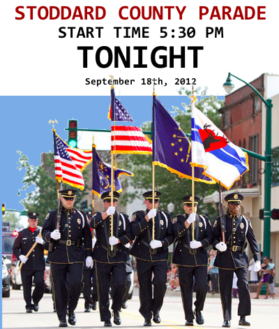 Stoddard County Parade - TONIGHT 5:30 PM