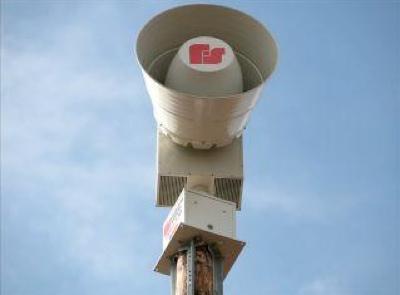 Dexter Donates Tornado Siren