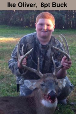 Young Deer Hunters Harvest Many Deer in 2012