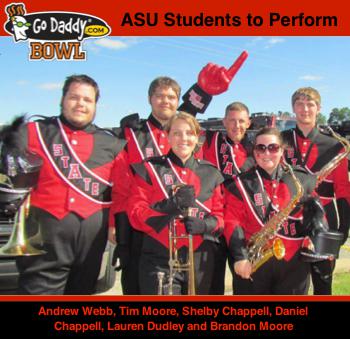 Former DHS Band Students to Play in GoDaddy.com Bowl