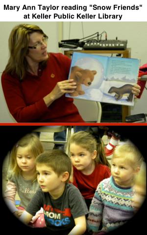 Mary Ann Taylor and Her Snow Friends