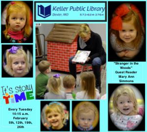 Mary Ann Simmons Guest Reader at Keller Public Library