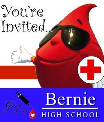 Bernie STUCO Sponsors Blood Drive Today