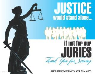 Juror Appreciation Week Begins Monday