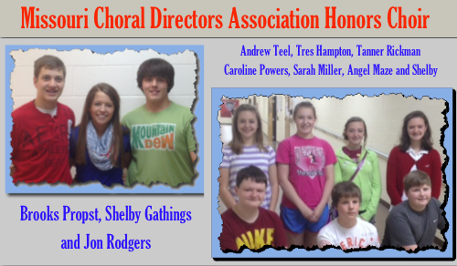 Students Selected for MCDA Honors Choir