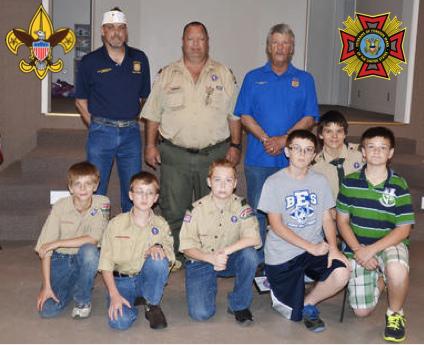 Boy Scout Troop Receives Donation and Award