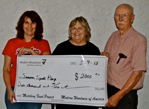 Modern Woodmen Donate to Dexter Summer Sports