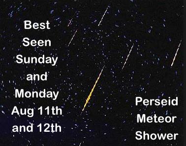 Perseid Meteor Shower Tonight